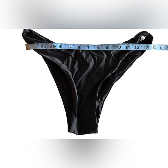 Sexy push up built in bra halter style high cut low rise bikini size large NWT - Picture 4 of 4